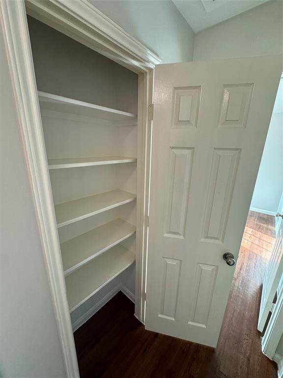 Closet in hallway