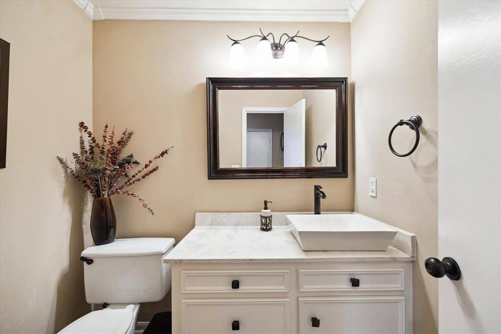 Half bathroom.