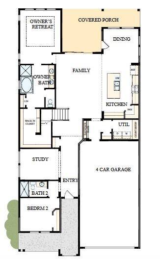 The success of a floor plan is the way you can move through it…You’ll be amazed at how well this home lives…We call it traffic patterns.