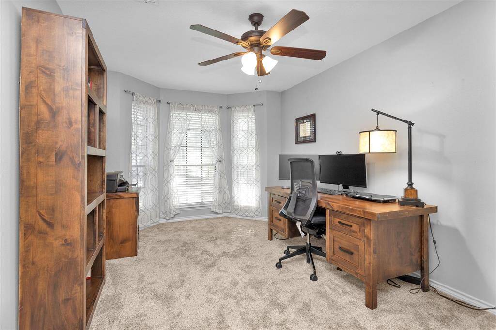 3rd bedroom with bay window
