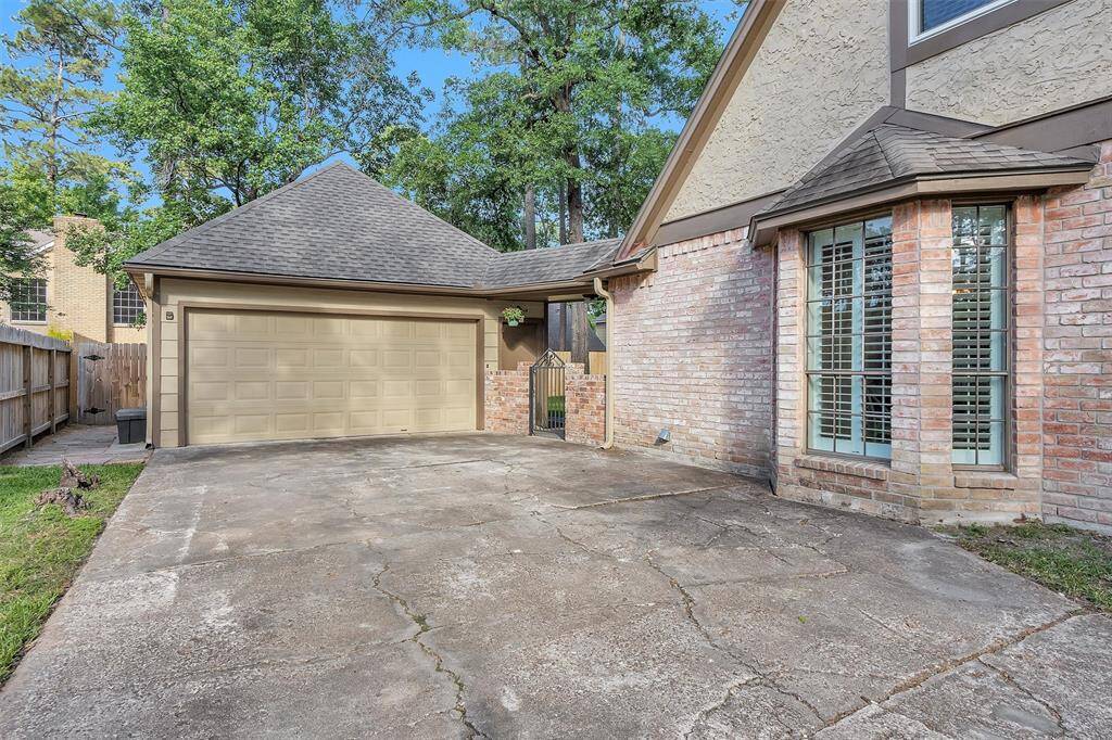 Double wide driveway