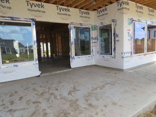 4-26-2025 Cover patio plumbed & wired for outdoor kitchn outdoor