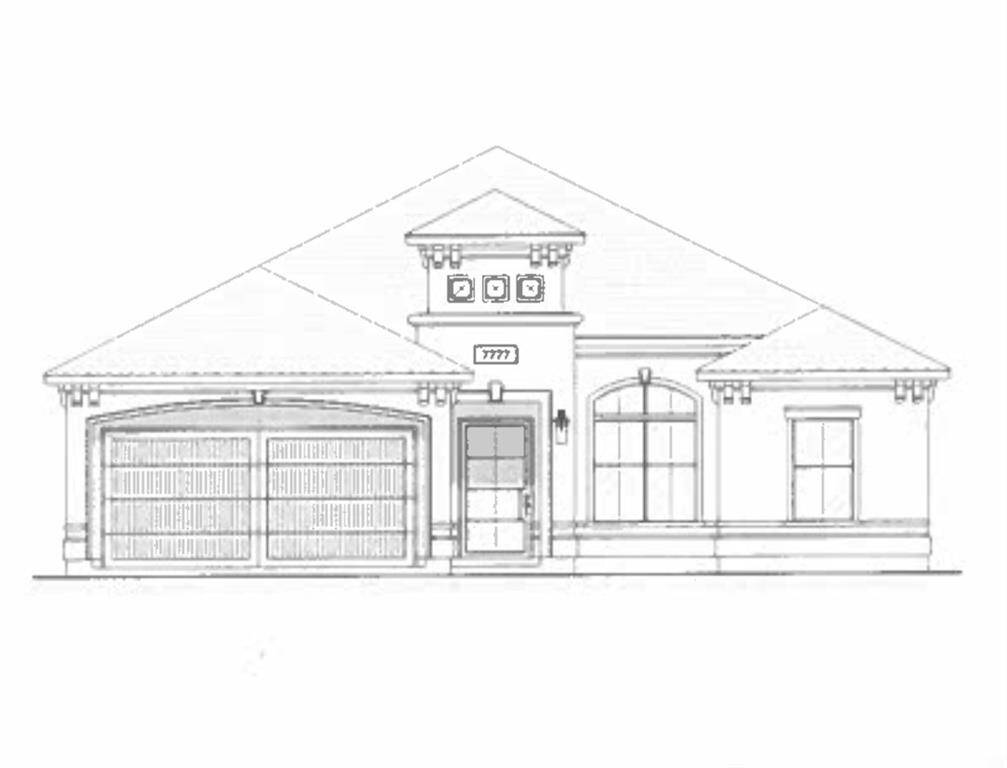 Rendition of front elevation