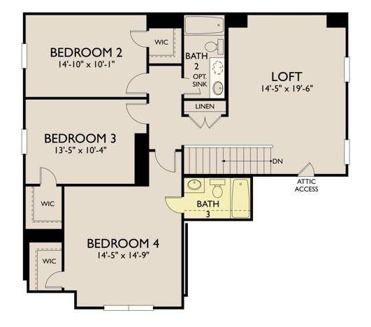 The Hyde Floor plan