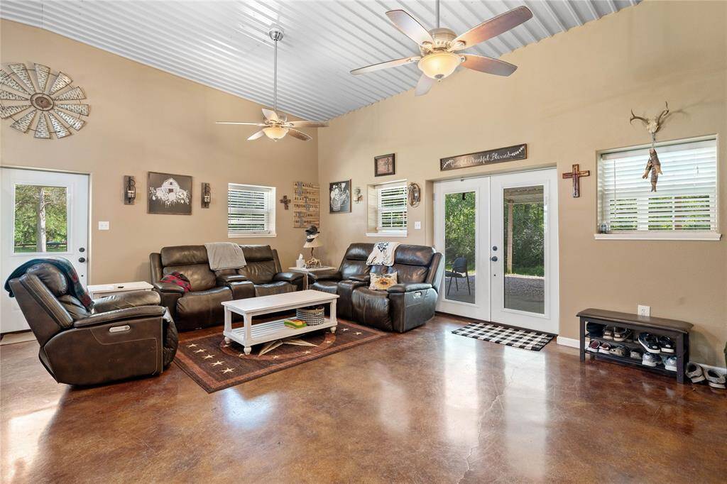 This home is full of natural light with all of its windows and doors.  This home is measured to be 1500sq ft; however, it feels bigger with its perfect layout and natural lighting.