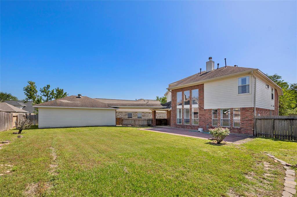 Backyard/Detached Garage.