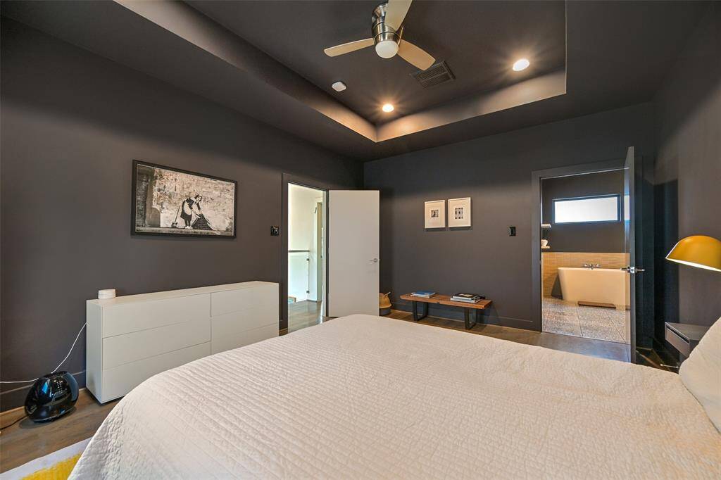 View of primary ensuite from bedroom.