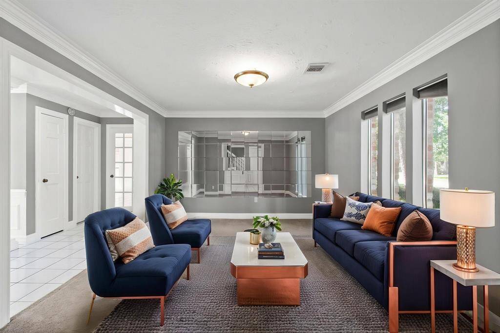 Virtually Staged Living Area