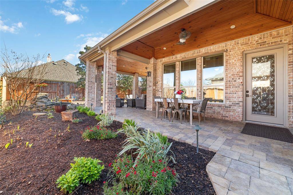 The first part of your huge patio.