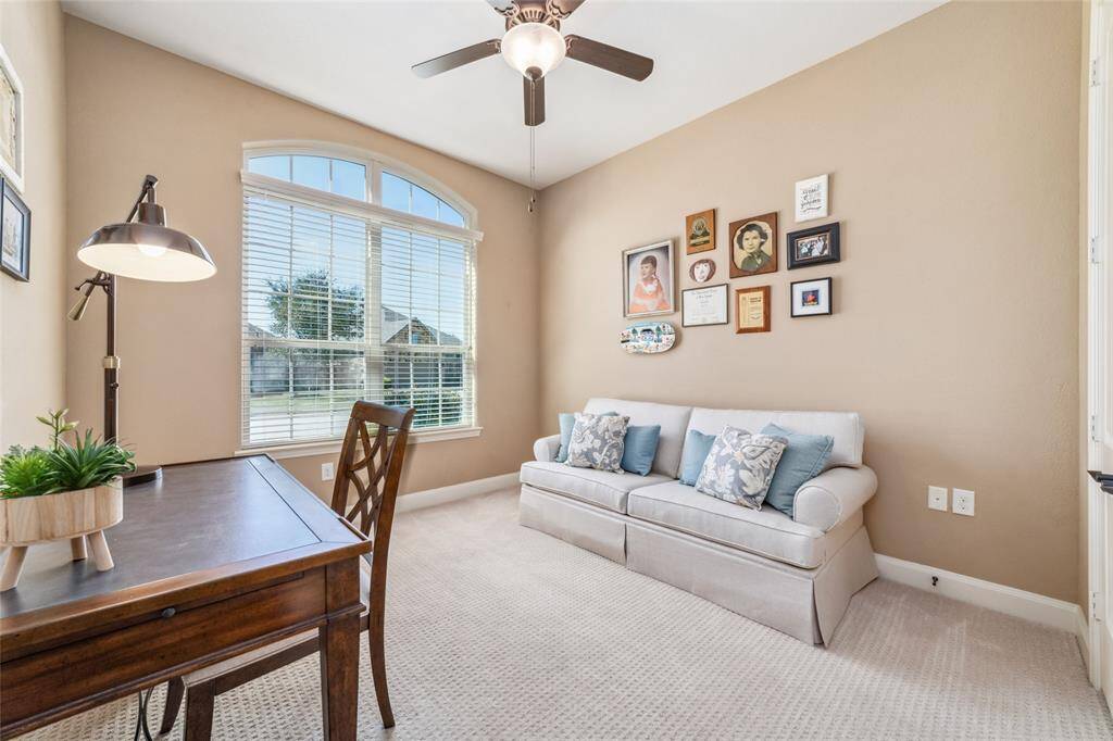 Just one of the secondary bedrooms.
