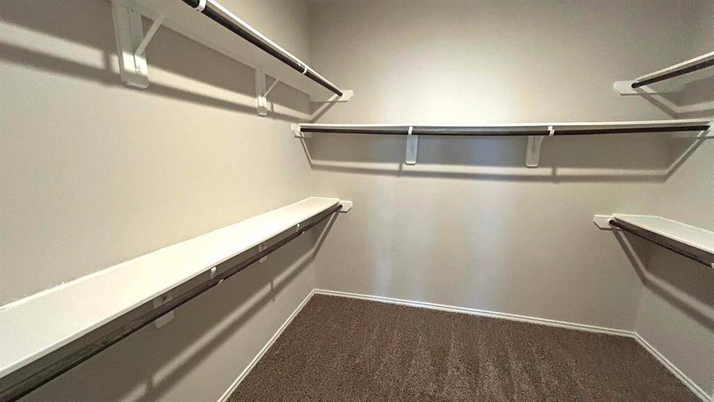 Primary walk in closet