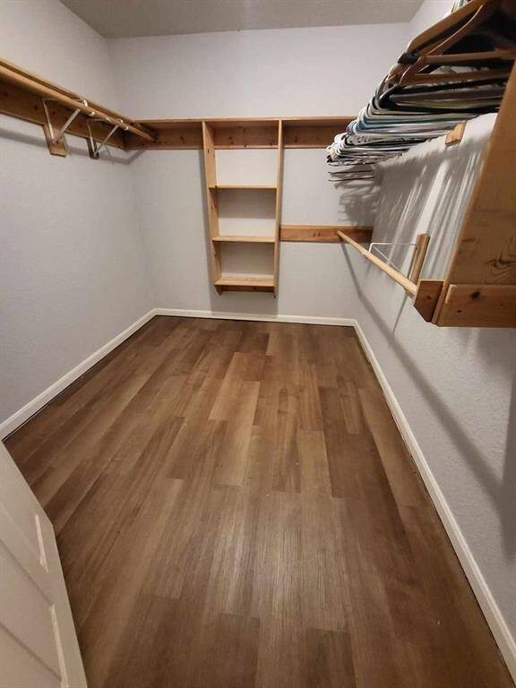 Master suite 1 features 2 large walk-in closets