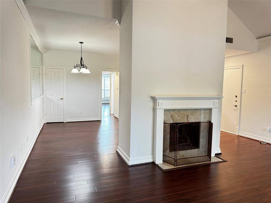 Log Burning Fireplace