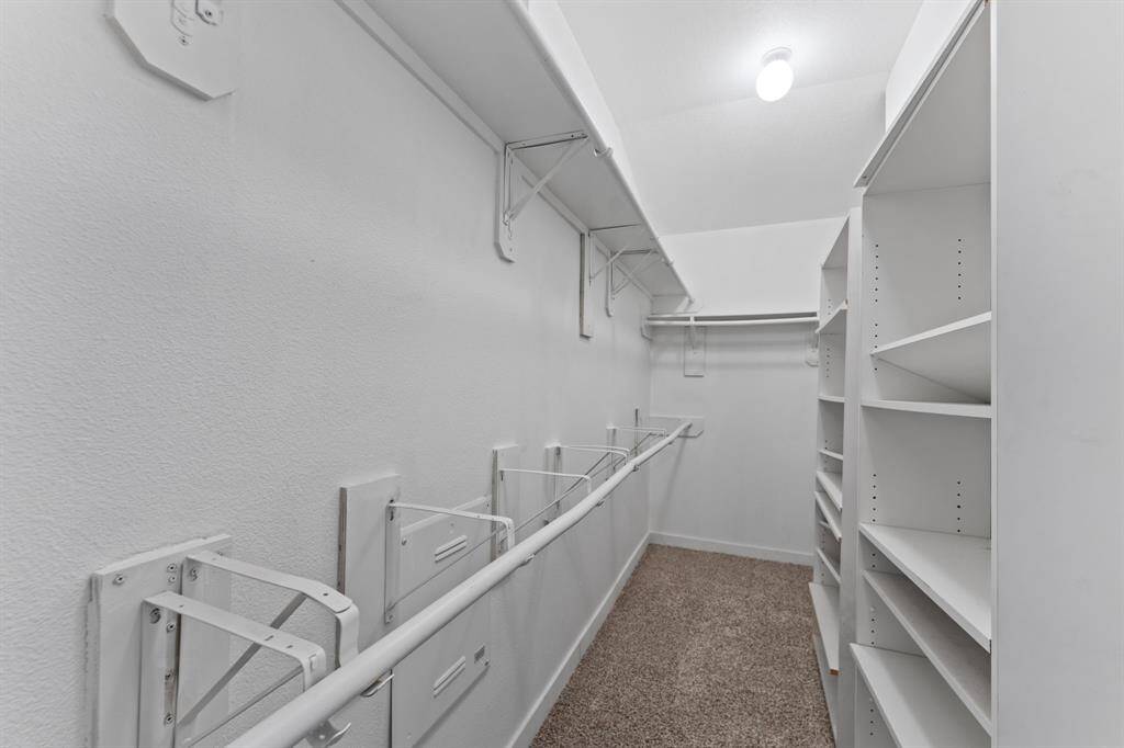 Large walkin closet