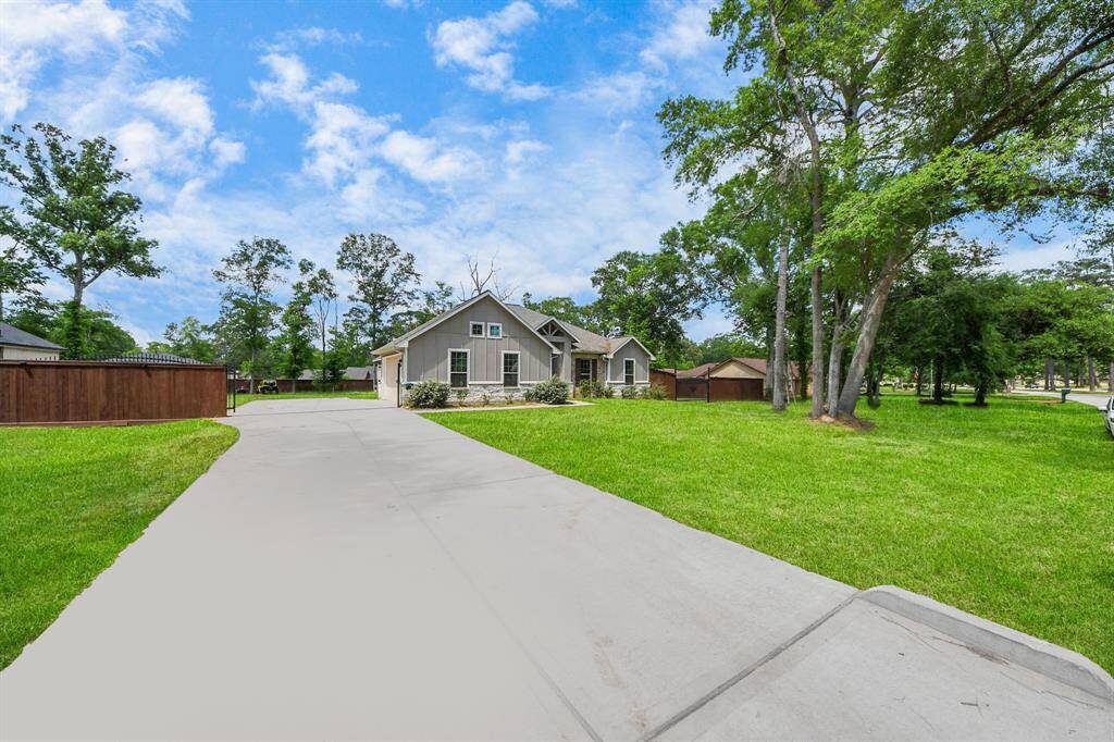 Extended drive way