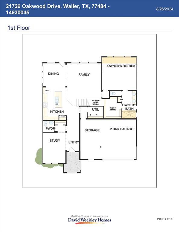 The success of a floorplan is the way you can move through it…You’ll be amazed at how well this home lives…We call it traffic patterns.