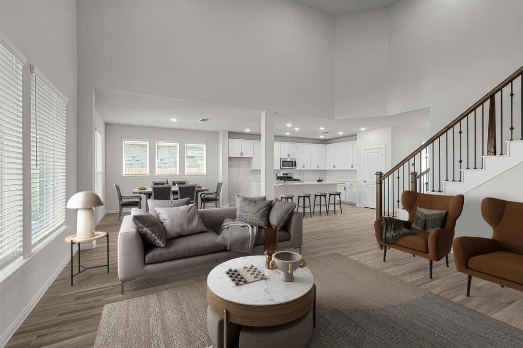 Virtually staged to give you the visual you need to see furniture placement and how the home can live.