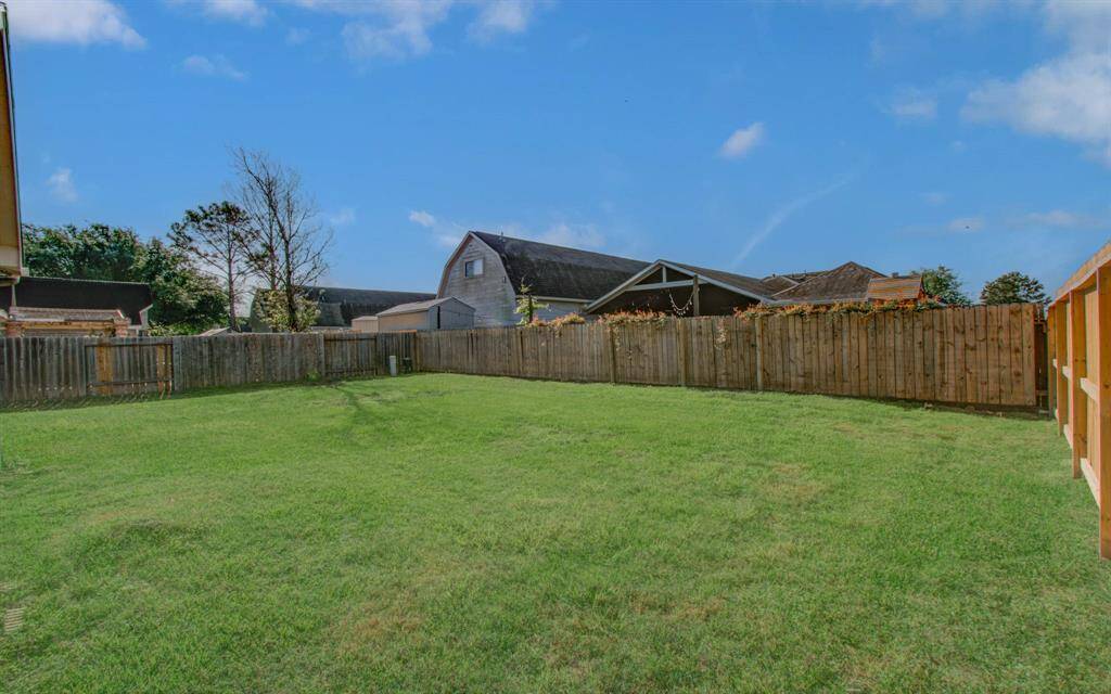 Spacious Backyard