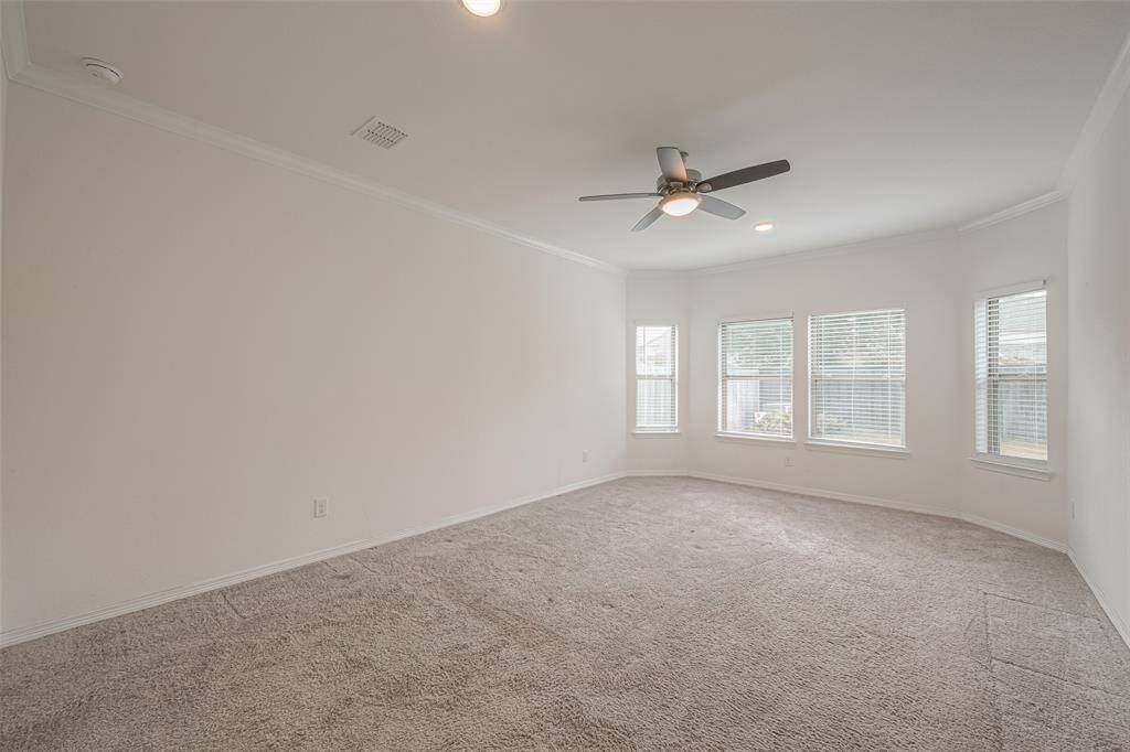 Primary bedroom located downstairs