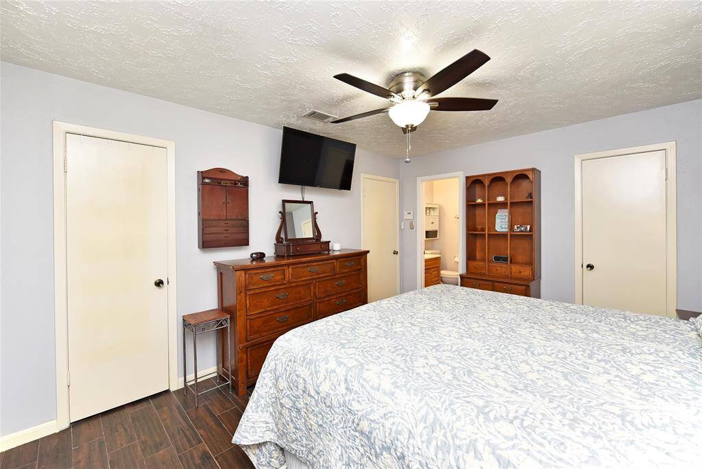 Reverse view of the primary bedroom