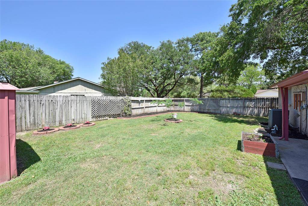 Good sized yard.