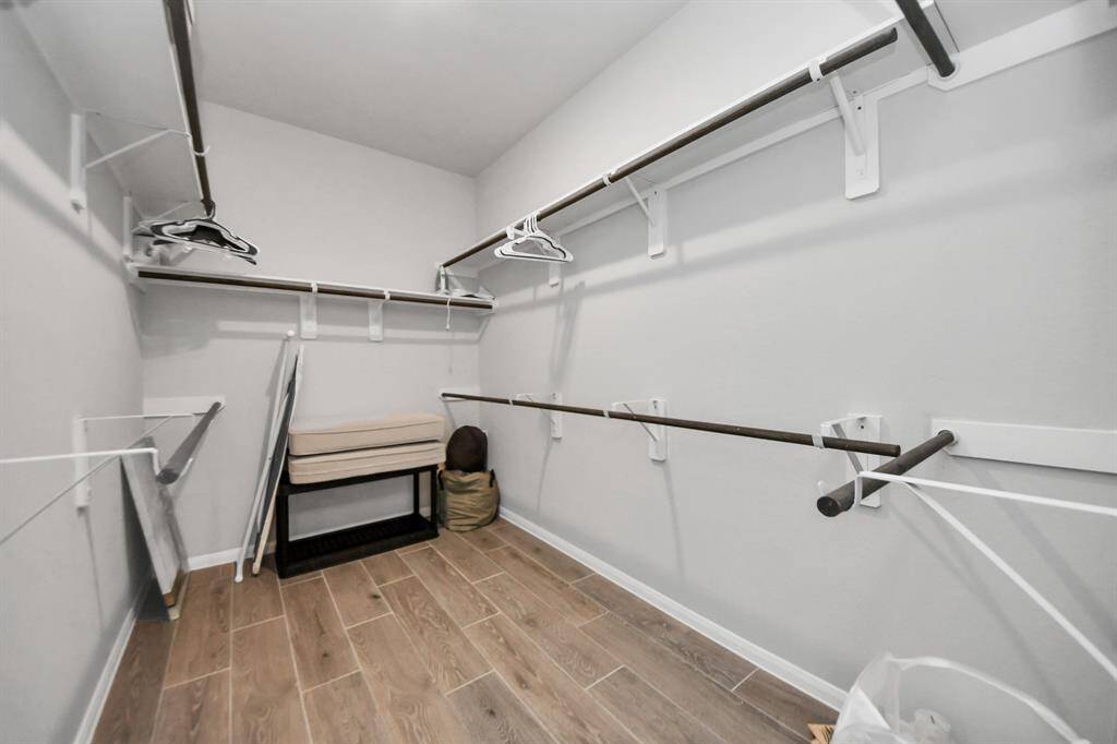 Large primary closet