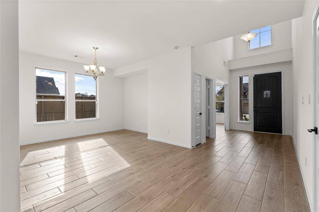Formal dining space