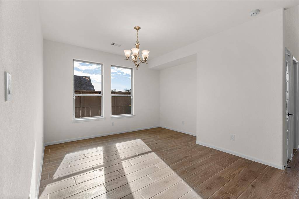 Formal dining space