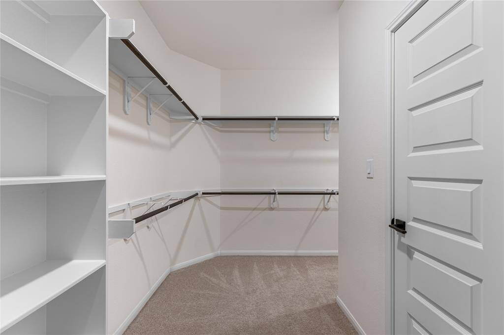 Primary bedroom closet