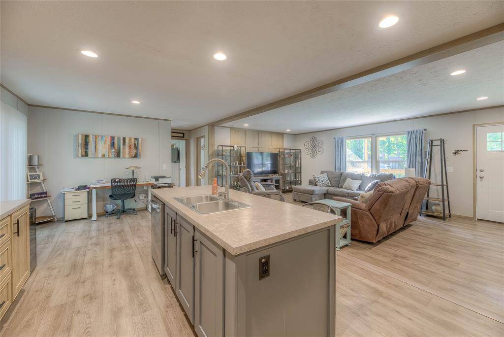 Island Kitchen view