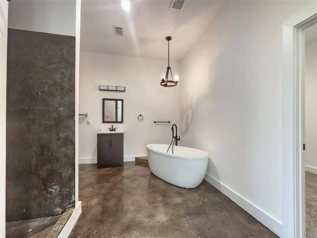 Primary Bathroom with soaking tub