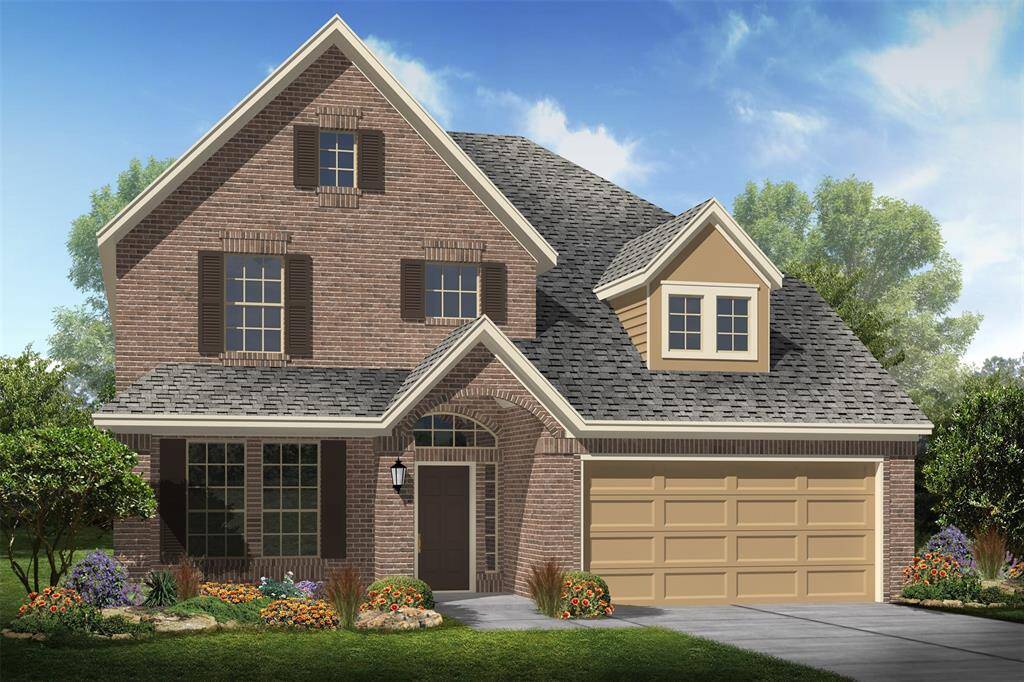 Stunning Easton II design by K. Hovnanian Homes with Elevation B in beautiful The Commons at Sedona. (*Artist rendering used for illustration purposes only.)
