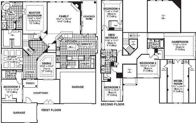 Floor plan, provided by Seller.