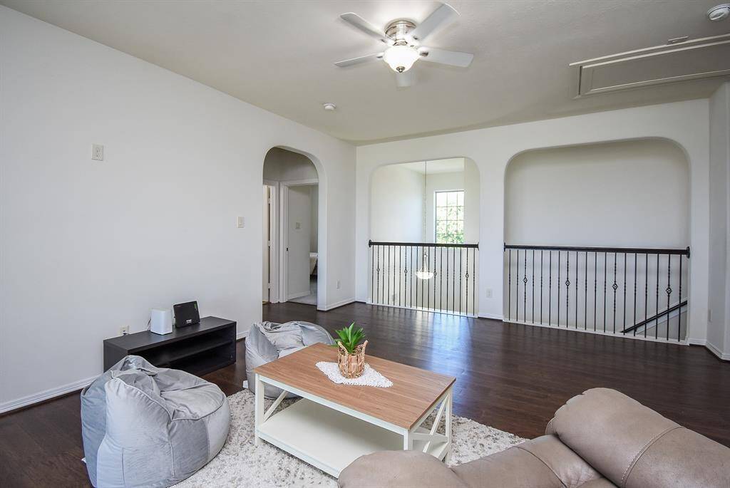 You may opt to use space on the 2nd floor as a true gamer's paradise and/or as a second private cozy living area.