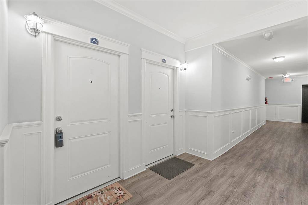 Quiet interior hallway and other common areas are cleaned and well maintained by the HOA.