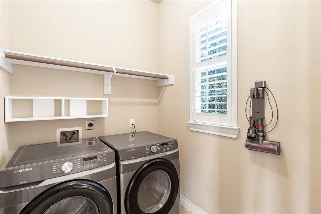 washer and dryer included! located in the utility room off the dining area