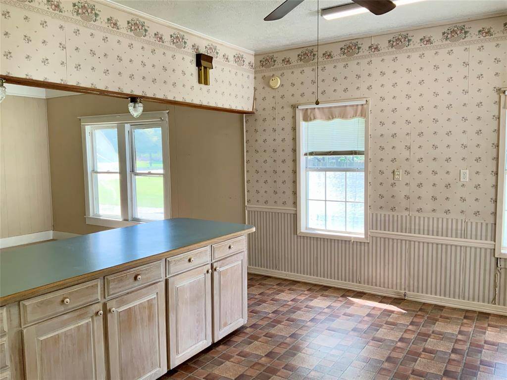 Lots of windows for natural lighting