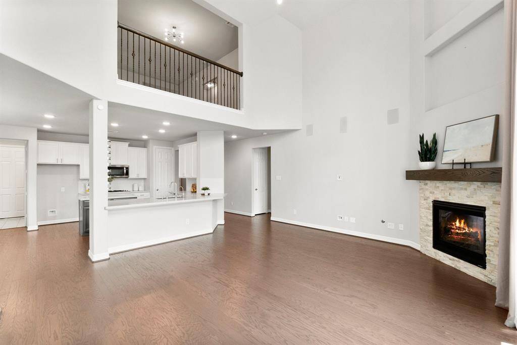 Open-concept living keeps everyone together