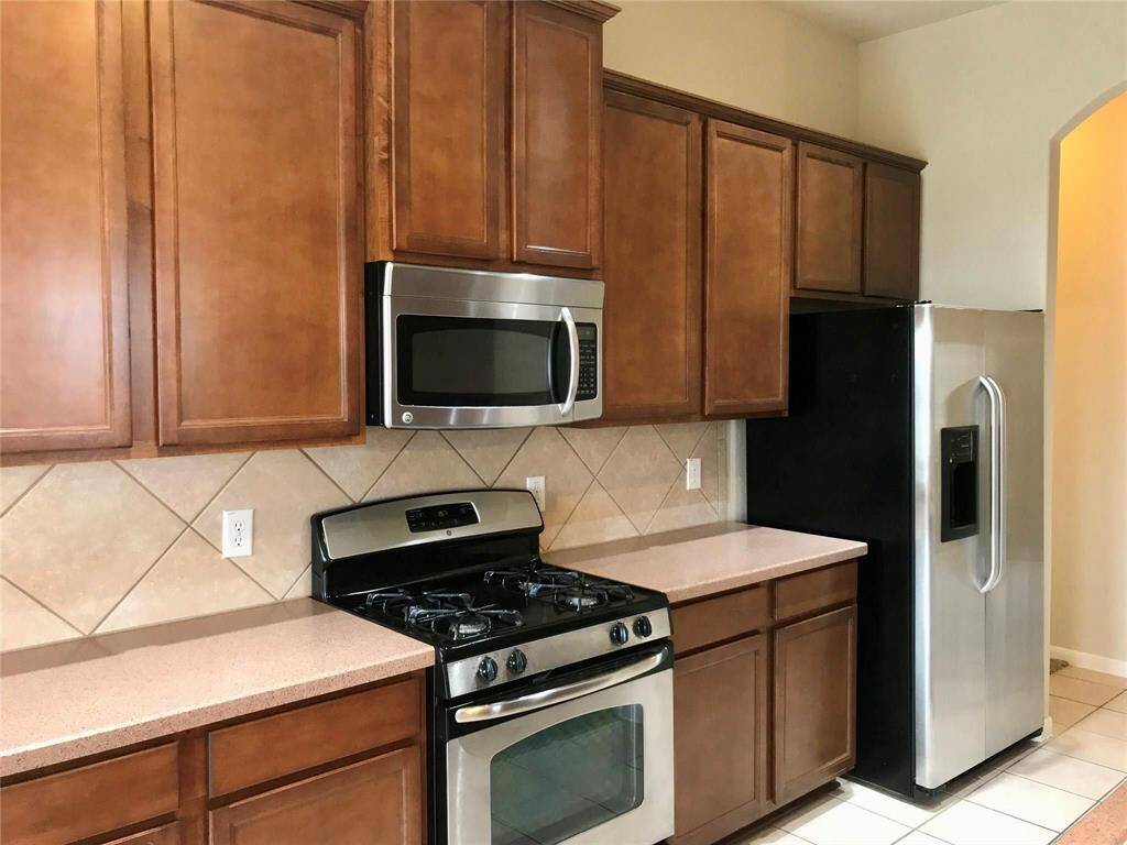 Fridge included