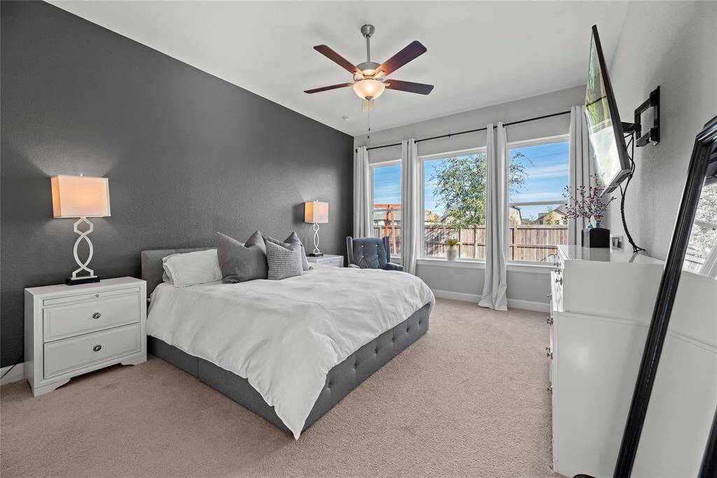 This is a large space to create your own private retreat.