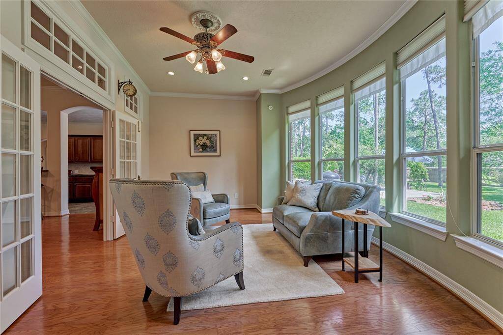 This versatile space will be perfect for use as an extra office, playroom, lounge area, or anything else you can imagine.