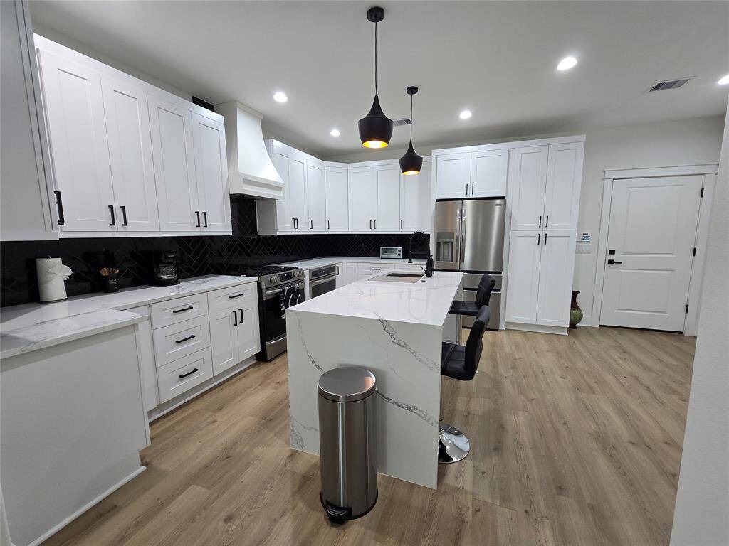 Kitchen looking from living areas