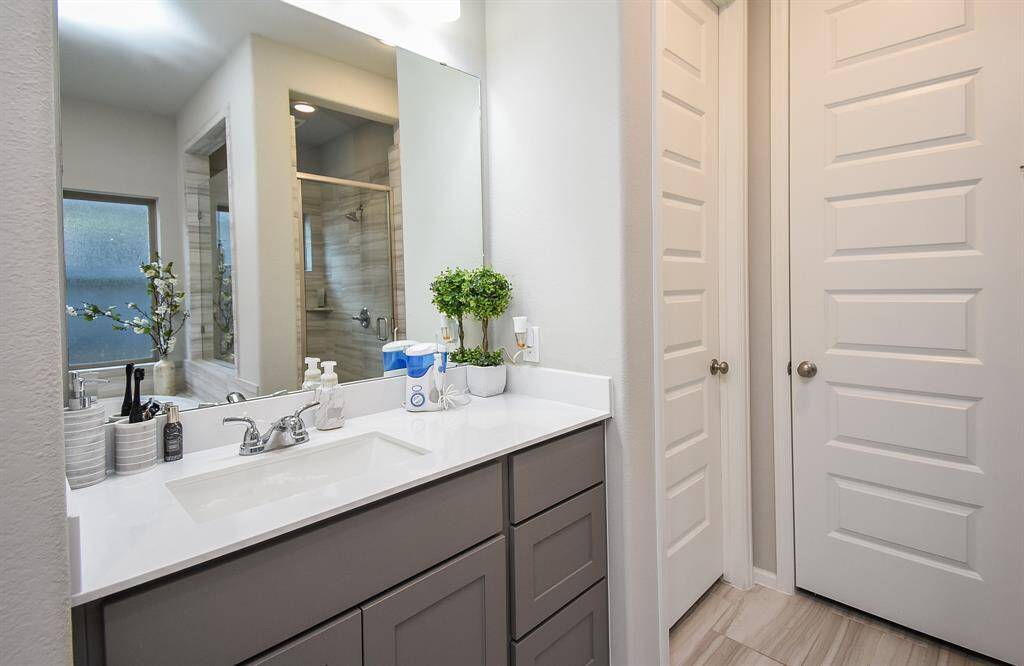 Other vanity for primary bath notice all that storage!