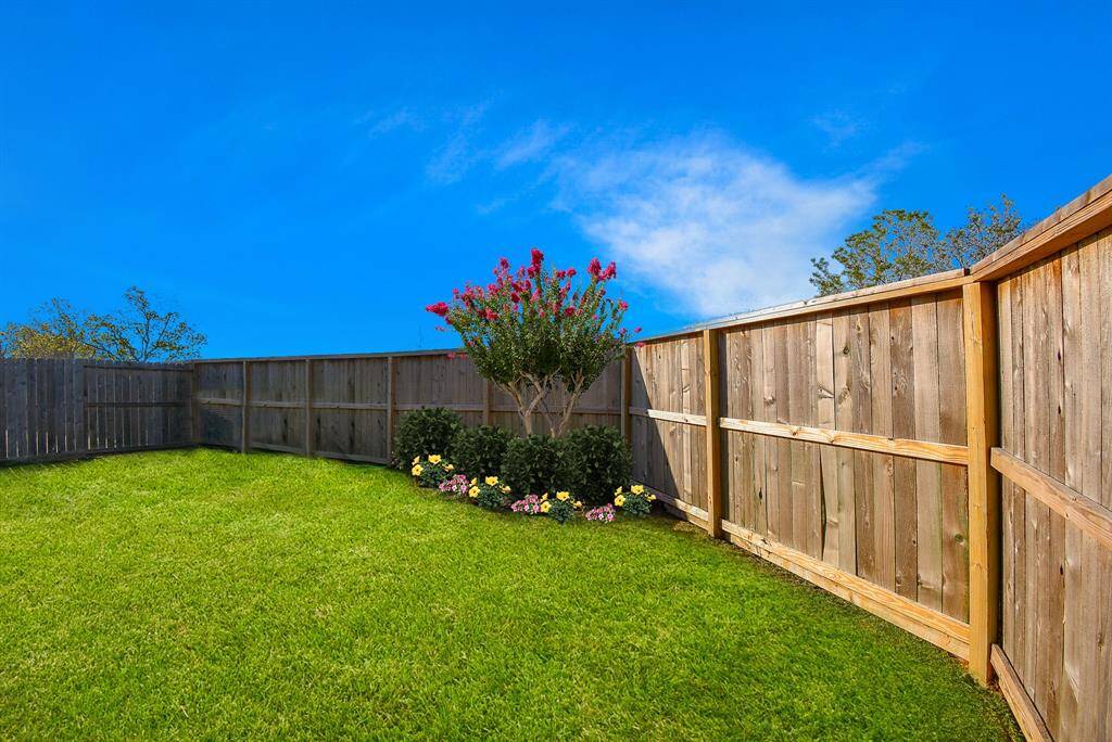 Lovely private backyard with no rear neighbors