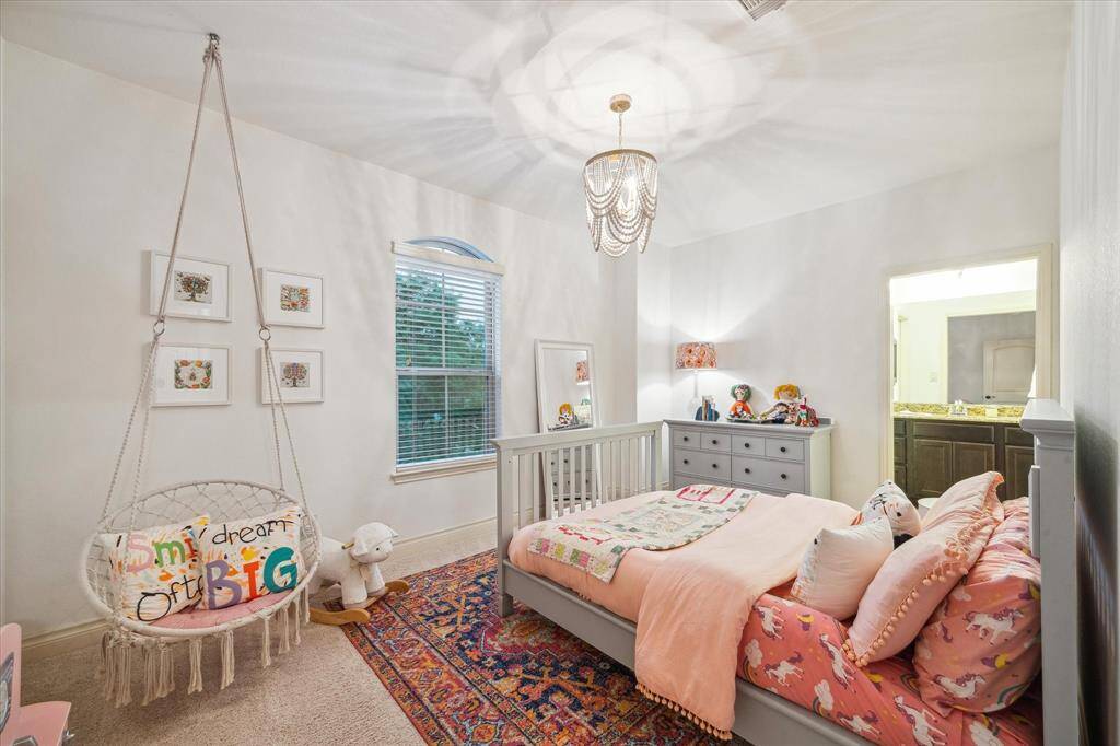 Upstairs bedroom with its own bathroom