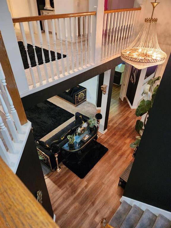 Entrance from stairs