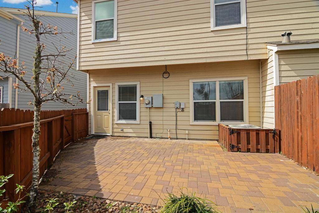 Back patio