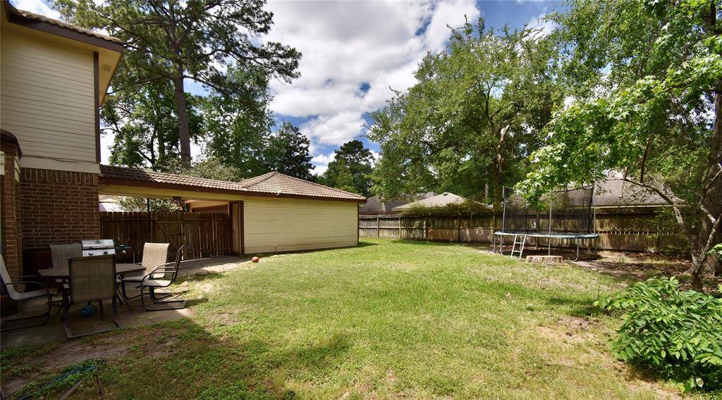 Another view of the backyard.