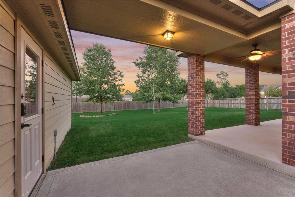 Extend entertaining on the outdoor patio where outdoor activities will be welcomed and cherished.