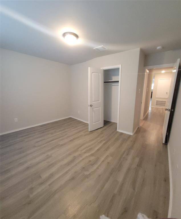 Second bedroom with closet.